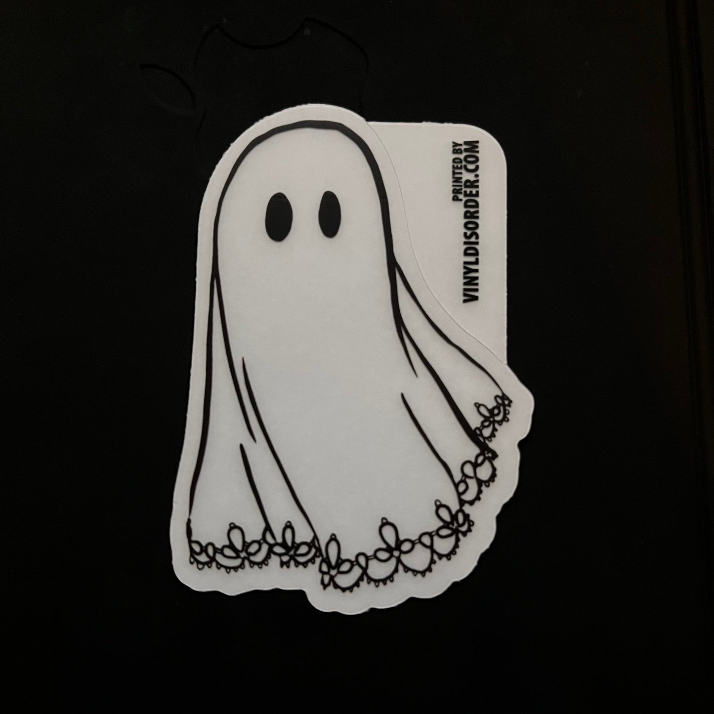 Fancy Ghost Sticker